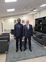 Meeting with Minister for Education of the Republic of Ghana Yaw Osei Adutwum