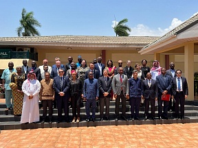 On March 16th, 2023, the Ambassador of the Russian Federation to the Republic of Ghana H.E. Mr. Sergei Berdnikov took part in the Annual Meeting with Ambassadors of foreign states accredited to the Republic of Ghana.