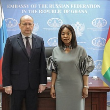 Ghana's Foreign Minister visits Russian Embassy in Accra to extend condolences