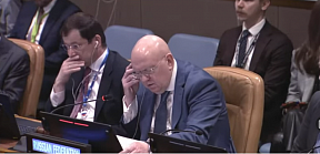 Arria-formula meeting of the UN Security Council hosted by the Russian Federation on the topic “Children and armed conflict: Ukrainian crisis. Evacuating children from conflict zone”, April 5, 2023.